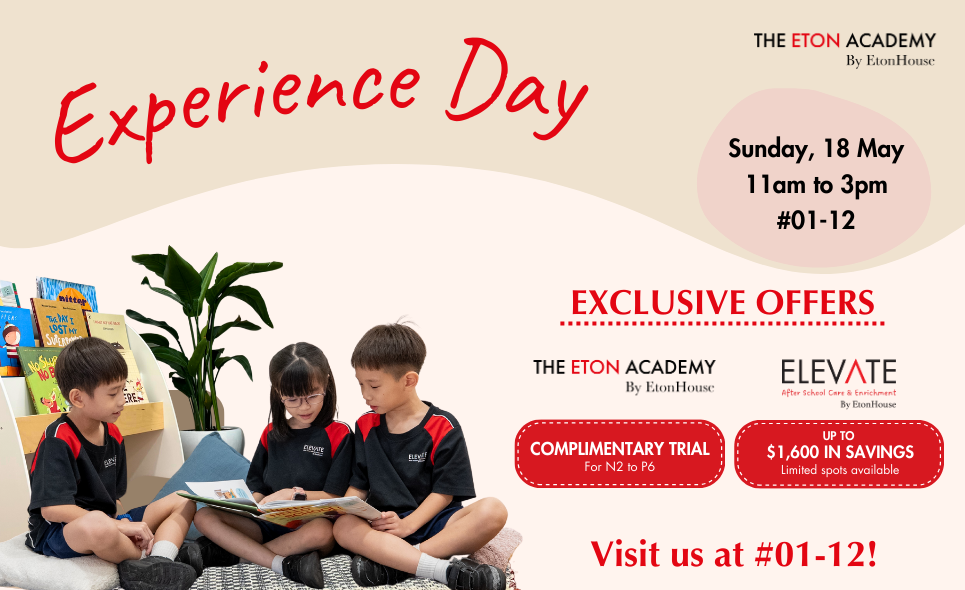 [The Eton Academy] New After-School Care and Complimentary Trial Class at The Eton Academy!